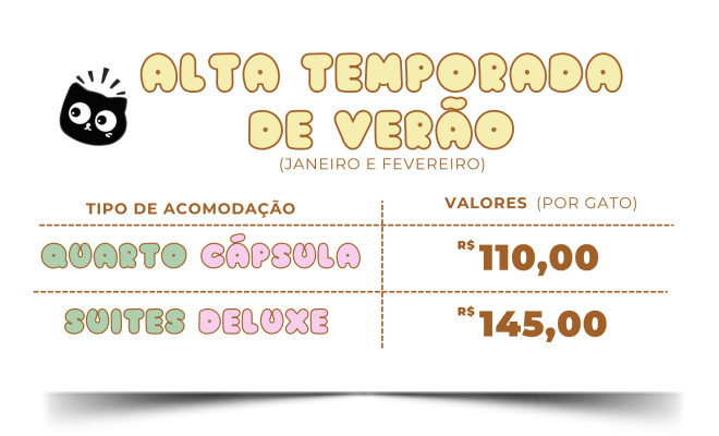 Gato Hotel - Preços verão